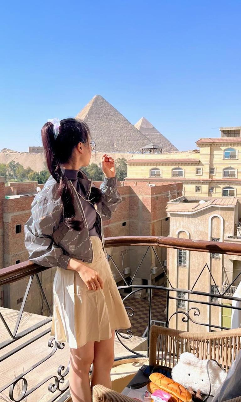 Oh Pyramids View Hotel Kafrat al Jabal Exterior photo