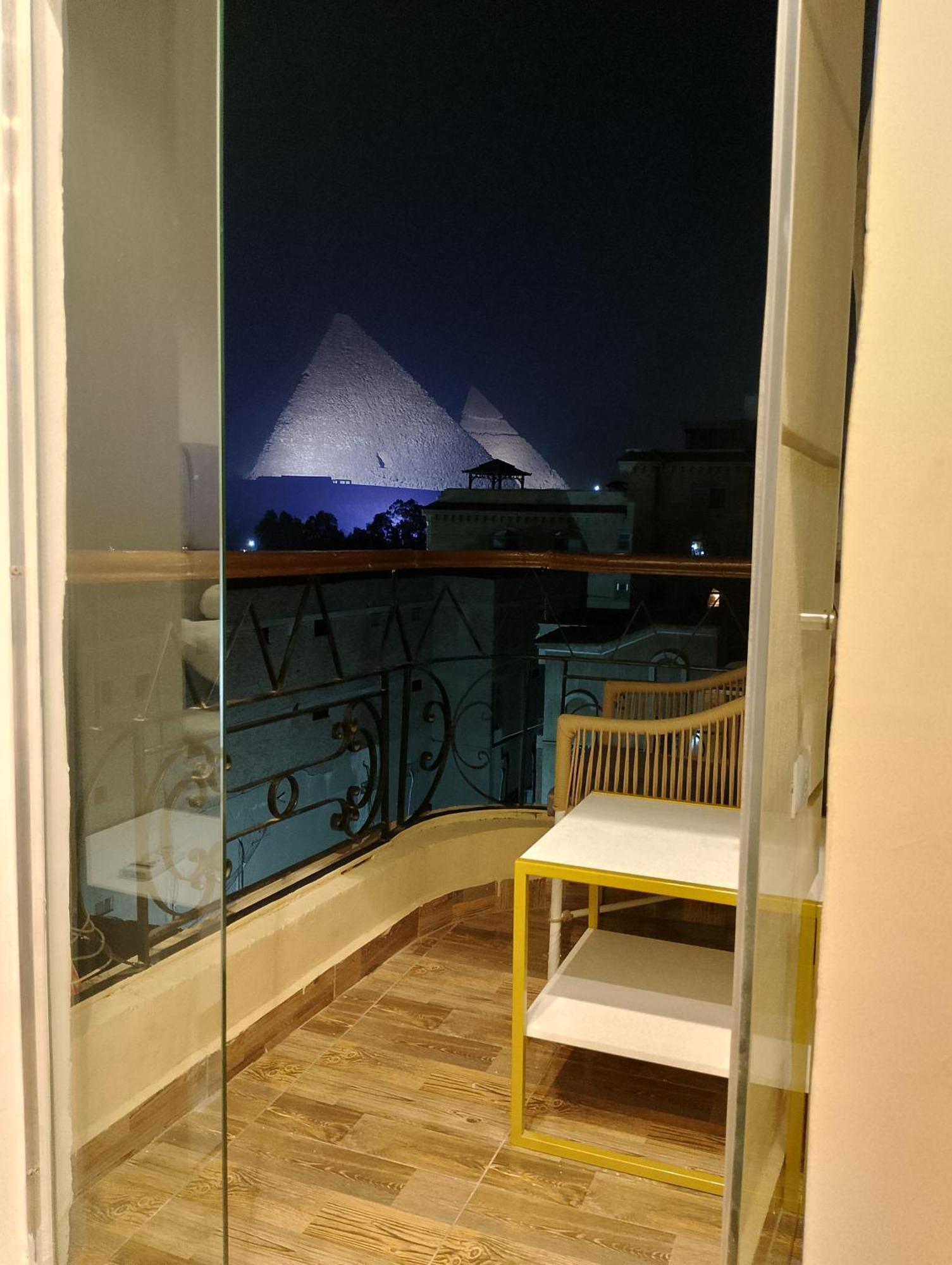 Oh Pyramids View Hotel Kafrat al Jabal Exterior photo